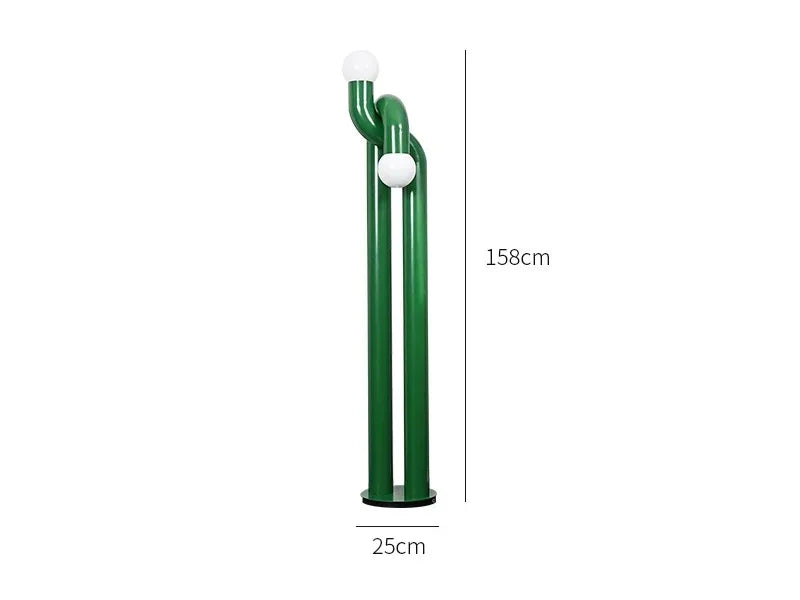 Designer Creative Iron LED Floor Lamp Modern Living Dining Room Bedroom Study Atmosphere Vertical Art Light Home Decor Lighting
