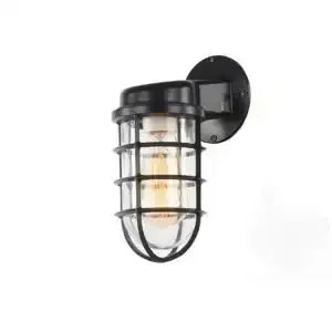 Retro Industrial Wall Lamp for Loft Coffee Bar Corridor Aisle Waterproof Outdoor Sconce Antique E27 Exterior Led Lights Fixture