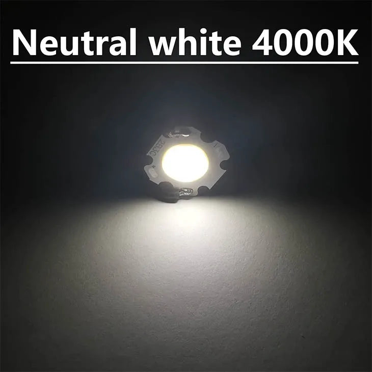 20pcs a lot High Power LED COB Light Bulb 250mA Size 20MM 3W 5W 7W 10W LED Source Chip Light Lamp SpotLight Downlight Lamps DIY
