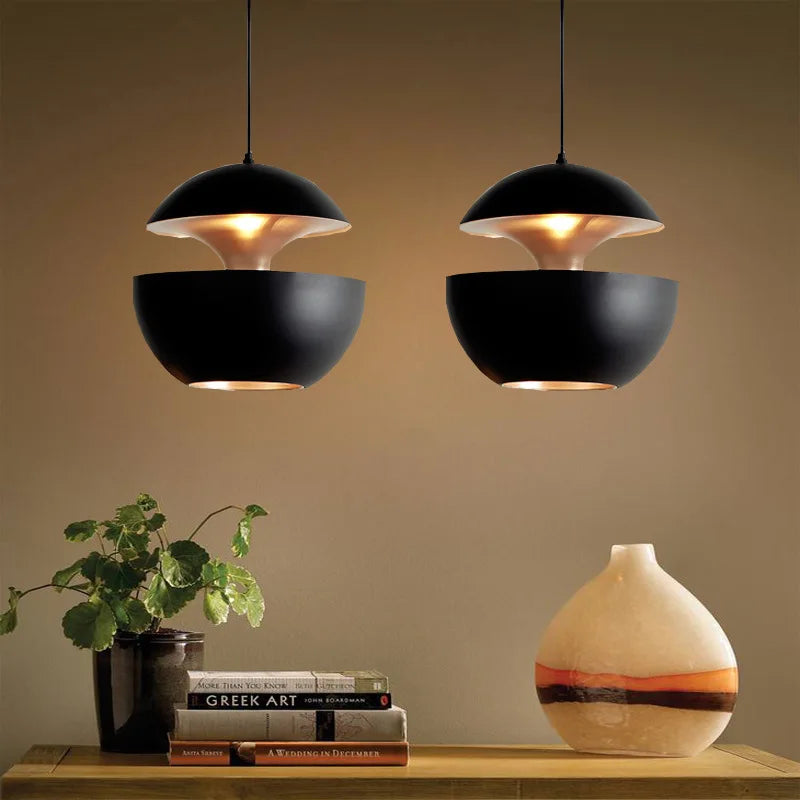 Industrial Styel Led Pendant Lights Restaurant Kitchen Bedside Home Decors Luminaires Spot Lampshade Designer Hanging Lightings