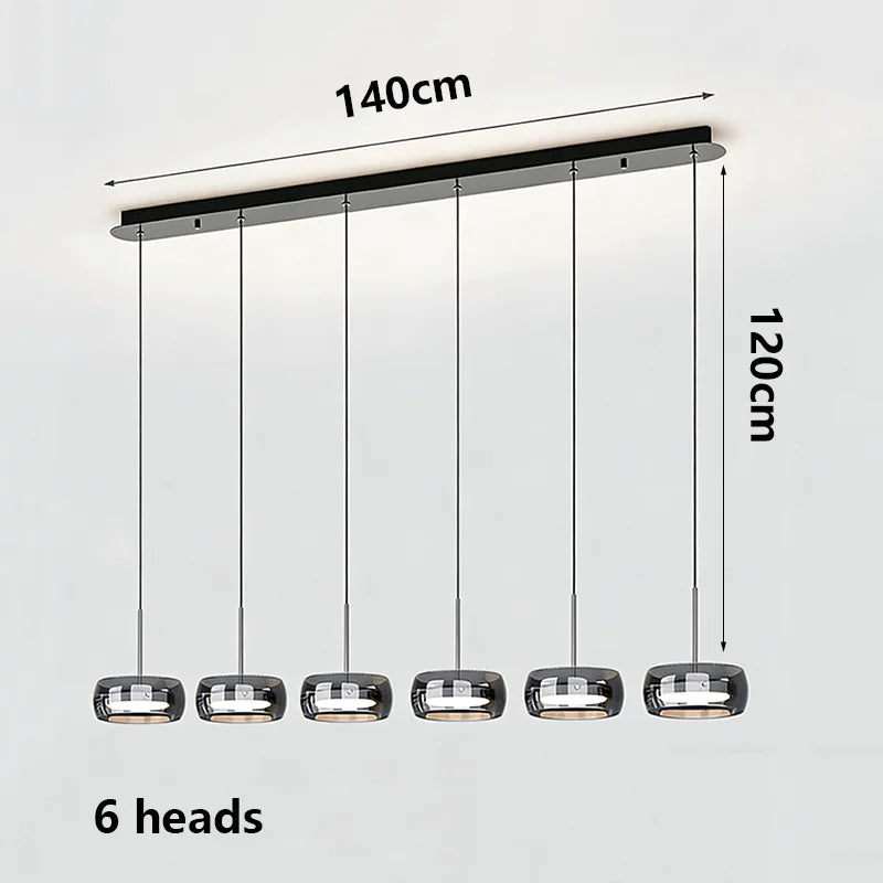 Modern LED Pendant Light for Living Room - Luxury Home Decor Chandelier