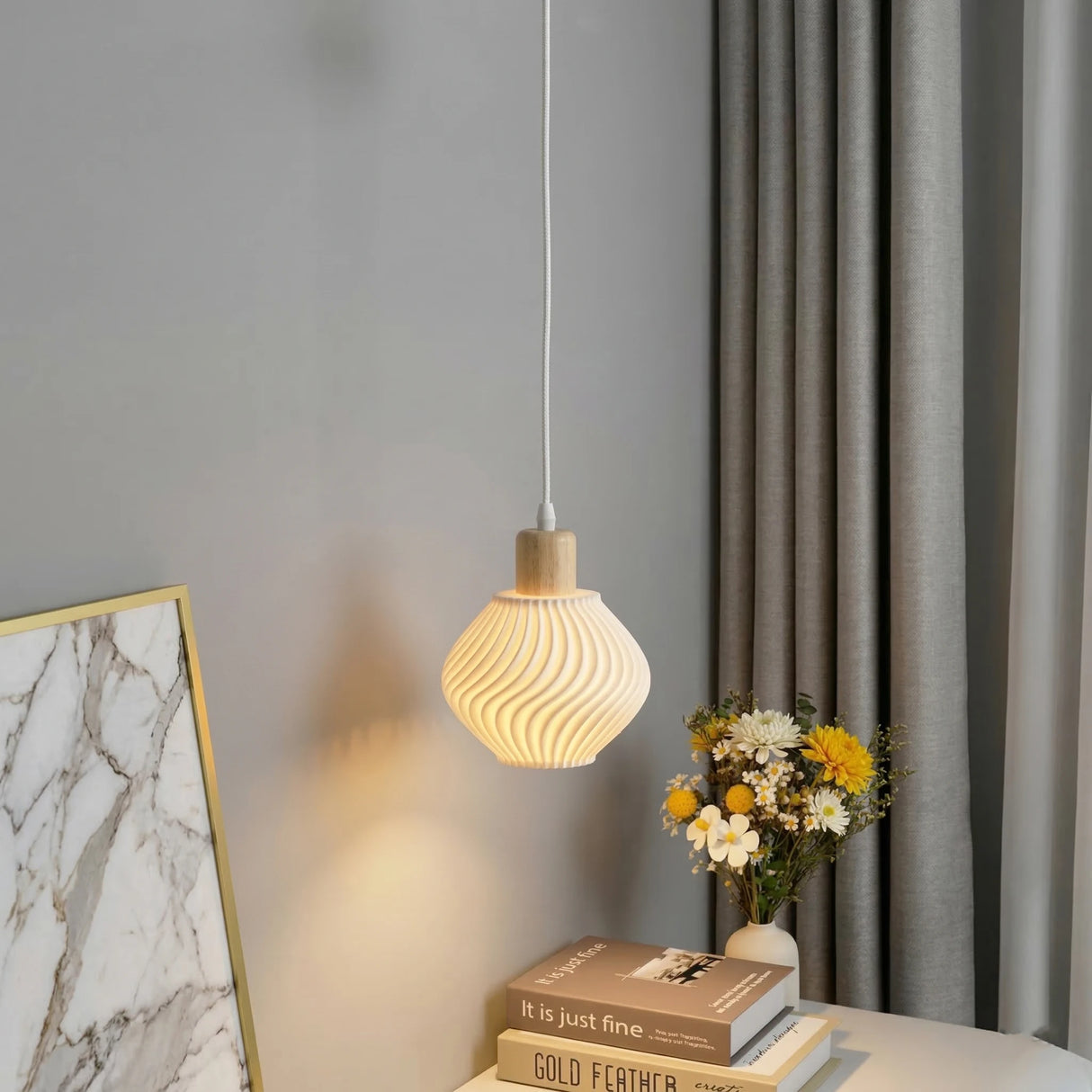 Bamboo Pendant Lamp Hanging Lamp Handmade Rattan Chandelier Fixture Restaurant Dining Room Indoor Lighting AC85-260V