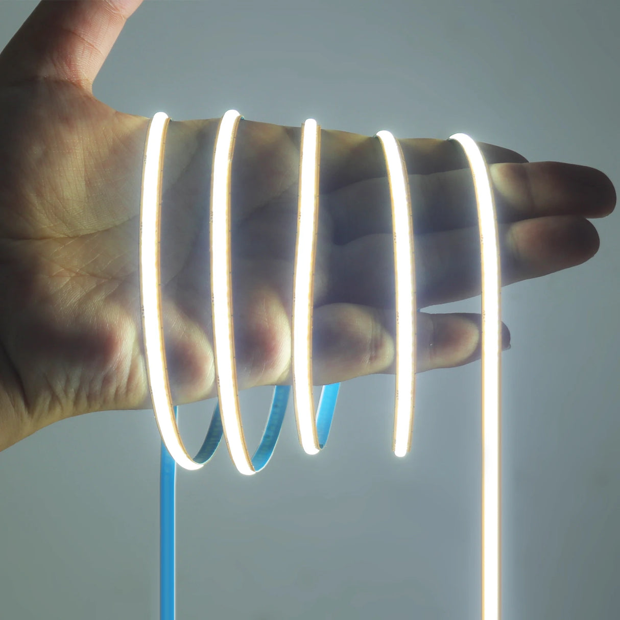 Ultra-Slim 5mm COB LED Strip Light - 12V 24V 400 LEDs/M Flexible Ribbon