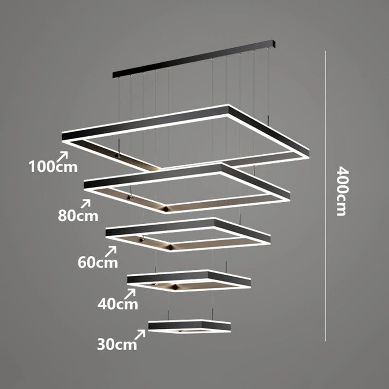 Modern home decor led lights pendant light lamps for living room Chandeliers for dinin hanging light chandelier lamps for living