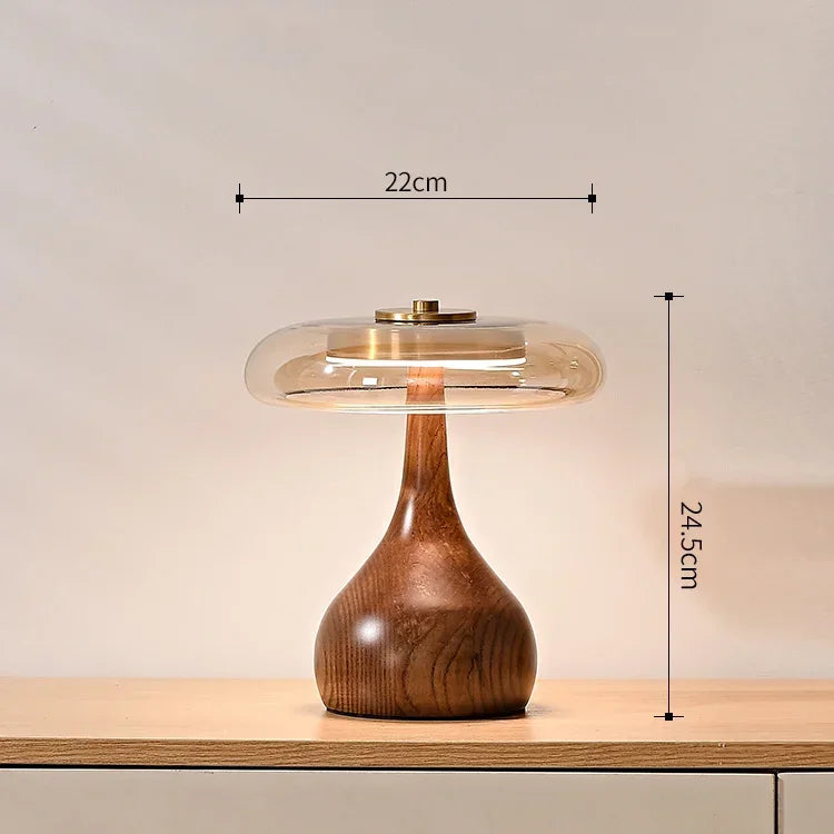 Nordic Vintage Vintage LED Floor Lamp Living Room Bedroom Lighting Fixtures Clear Glass Atmosphere Design A Lamp