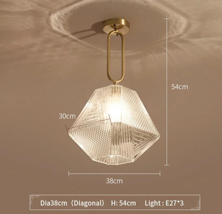 Gold Pendant Lights Chandeliers LED Lamp Modern Home Indoor Fixture AC110-220V Coffee Room Hanging Bar LED Light New Arrival