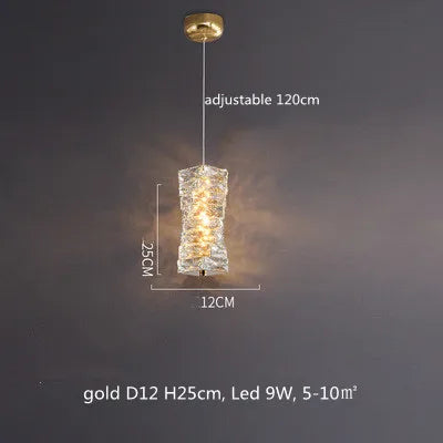 Modern Luxury K9 Crystal Led Dimmable Pendant Lights Living Dining Room Ring Hanging Lamp Lustre Led Suspend Lamp Decor Fixture