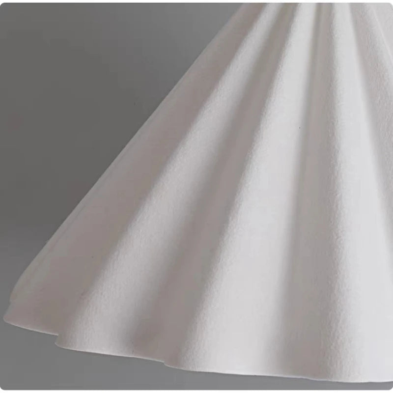 Nordic Design Felt Pleated LED Pendant Light - Modern Living Room Decorative Chandelier