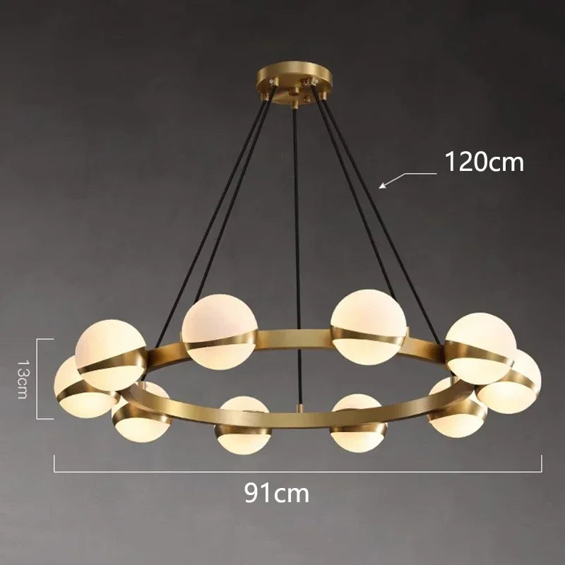Modern Acrylic circular LED Pendant Lights for Living Dining Room Kitchen Table Bedroom Home Decor Hanging lamp lusters Fixture