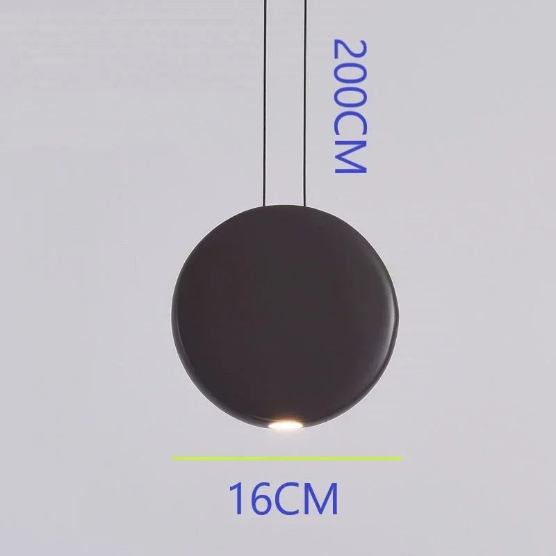 Scandinavian LED Chandelier - Modern Nordic Pendant Lamp for Dining & Kitchen