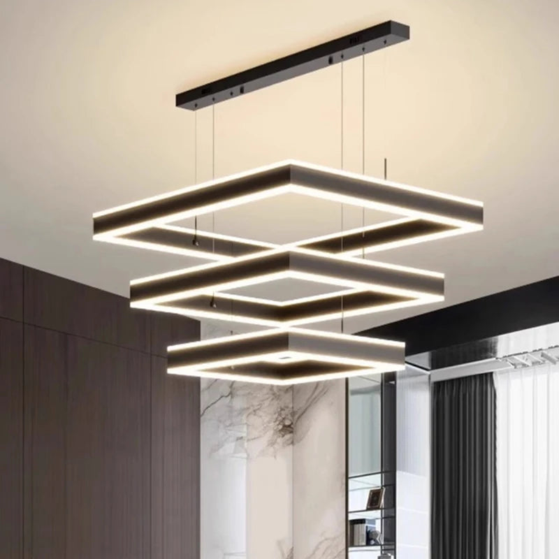 Modern home decor led lights pendant light lamps for living room Chandeliers for dinin hanging light chandelier lamps for living