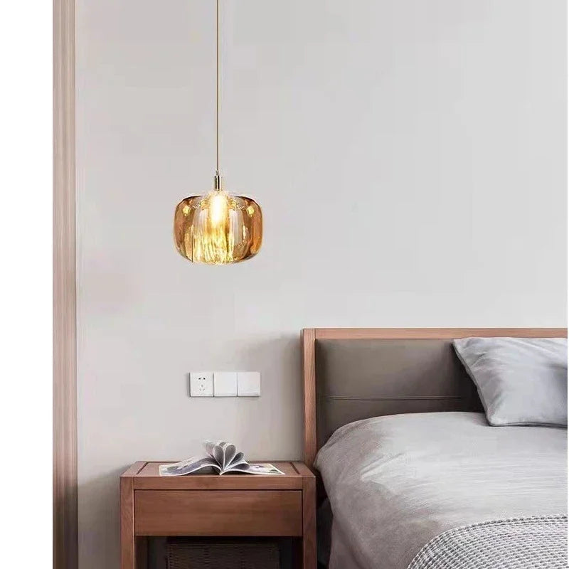 Modern Art Crystal Ball LED Chandelier - Long Staircase Hanging Lamp