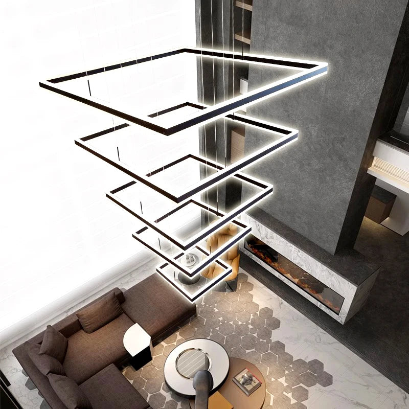 Modern home decor ring led lights pendant light lamps for living room Chandeliers for dining room hanging light indoor lighting