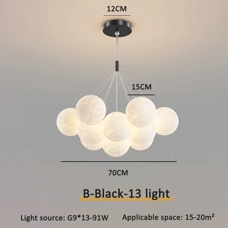 Modern Bubble Hanging Chandelier - Nordic LED Pendant Light Fixture