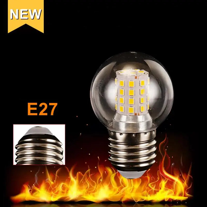 4PCS Led Bulb E27 Light Bulbs For Home 7W 9W 12W GLOBE G45 SMD2835 Leds AC220V 230V Indoor Lighting For Living Room Table Lamp