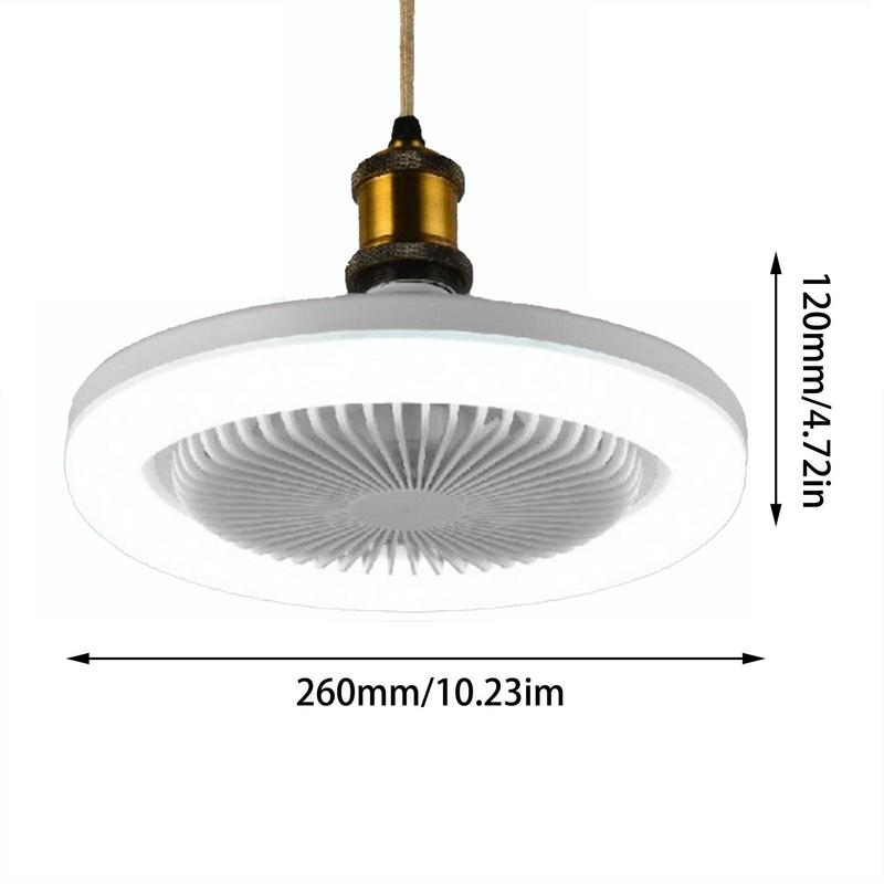 LED Light Ceiling Fans Indoor Ceiling Fan Lights For Bedroom Living Room 3-Level Ceiling Fan Lights Smart Timing Lamps