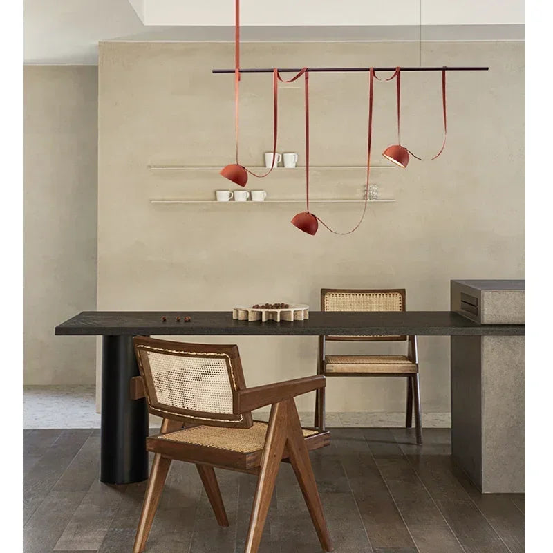 Nordic Modern Restaurant Living Room Study DIY Belt Creative Coffee Shop Design Exhibition Hall Decoration Lighting