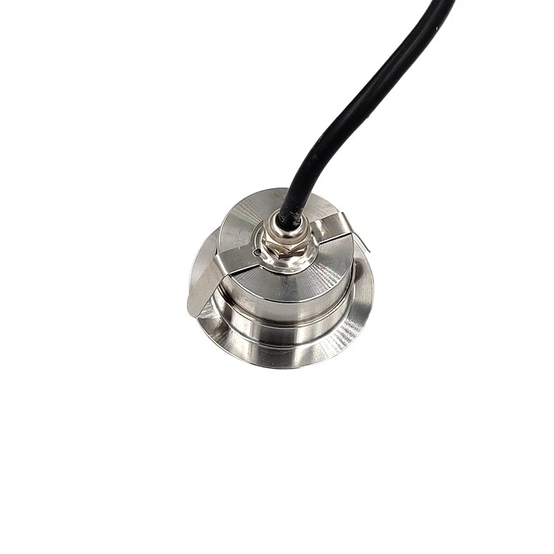 Waterproof Outdoor LED Light, Stainless Steel IP68 Terrace and Garden Ground Light, RGB RGBW, Recessed in Ground Lamp 12V/24V 2W