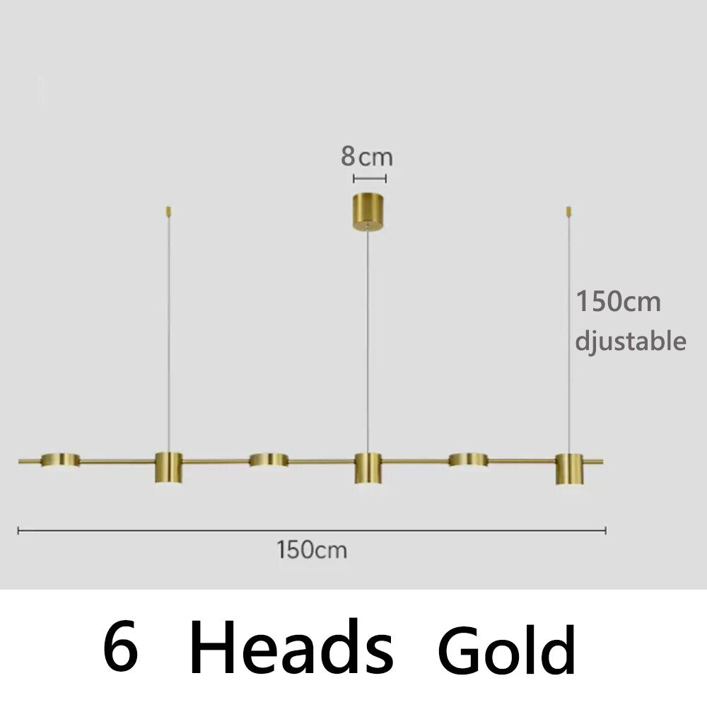 Nordic Pendant Light Hanging Lamp LED Vintage Ceiling Chandelier Remote Dimming for Kitchen Dining Living Room Study Loft Room
