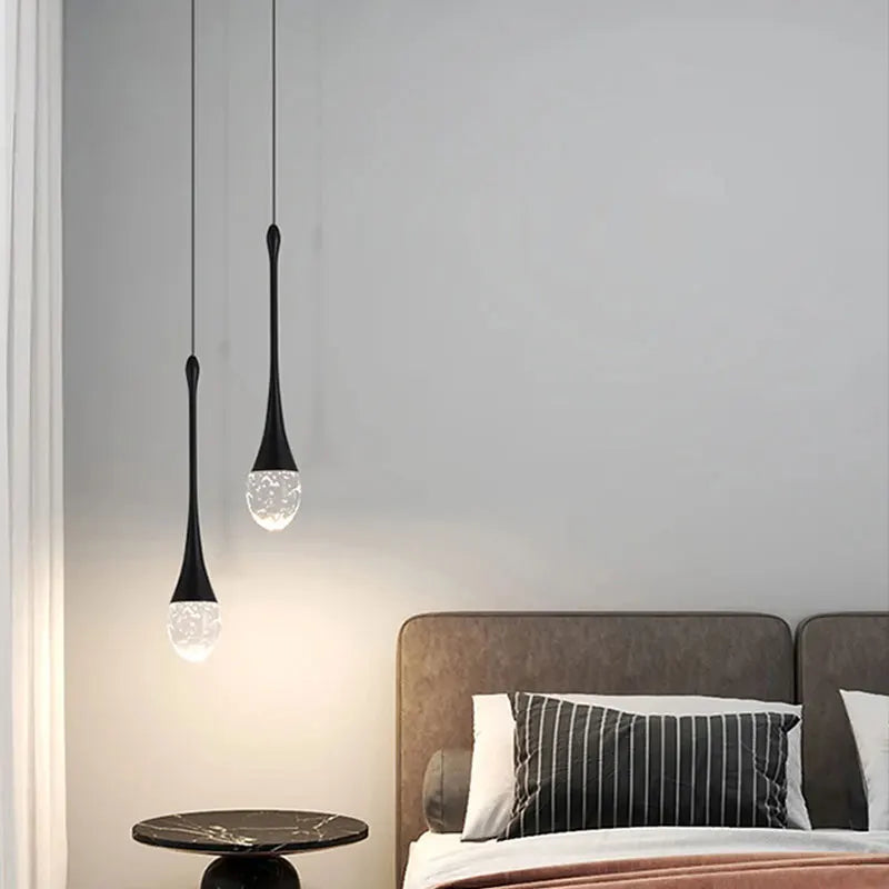 Modern Bubble Crystal Pendant Lights Indoor Hanging Lamp For Kitchen Island Dining Living Room Bar Cafe Pendant Lamp Home Decor