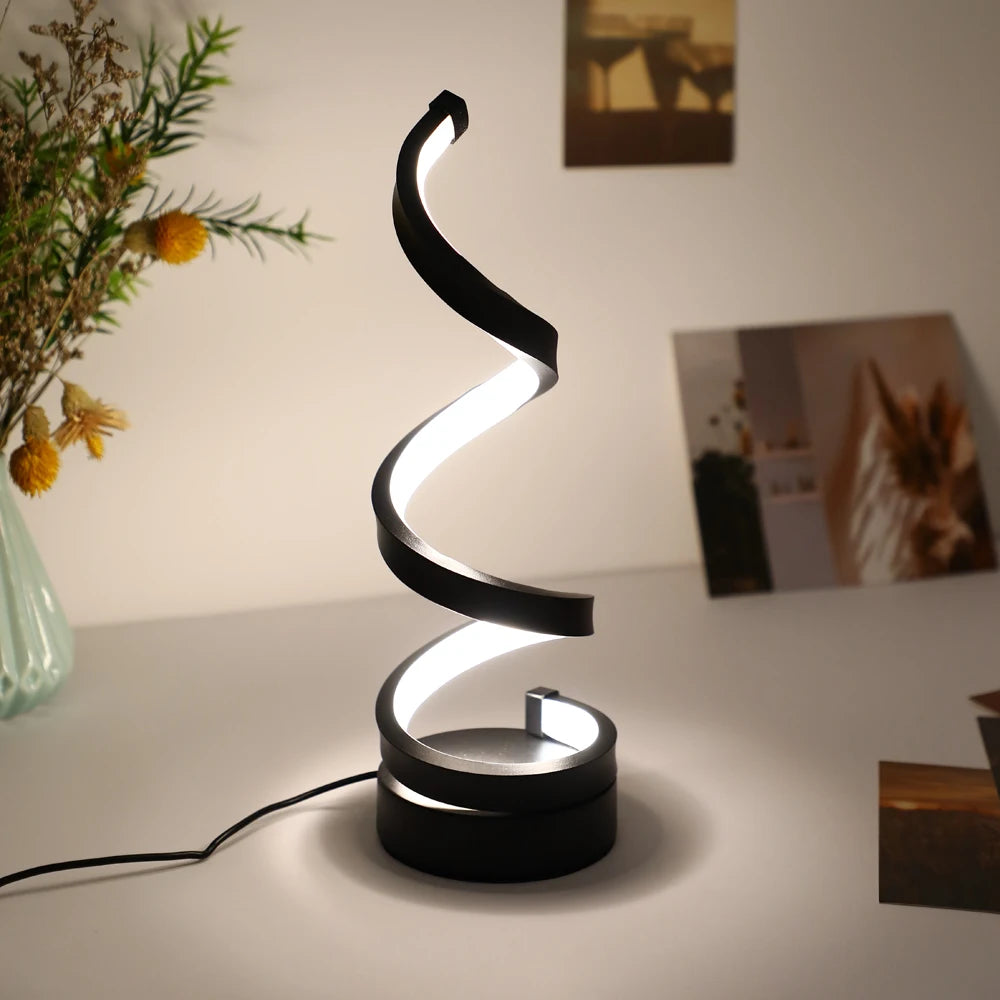 Modern Simple Table Lamp Bedroom Bedside Desk Creative Art Decorative Table Lamp