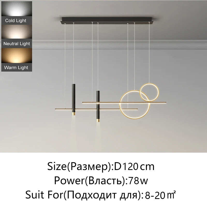 Minimalist Lamps LED Lights Pendant Lights For Living Study Dining Room Bedroom Home Decor Lamps Indoor Lighting Hanging Lights