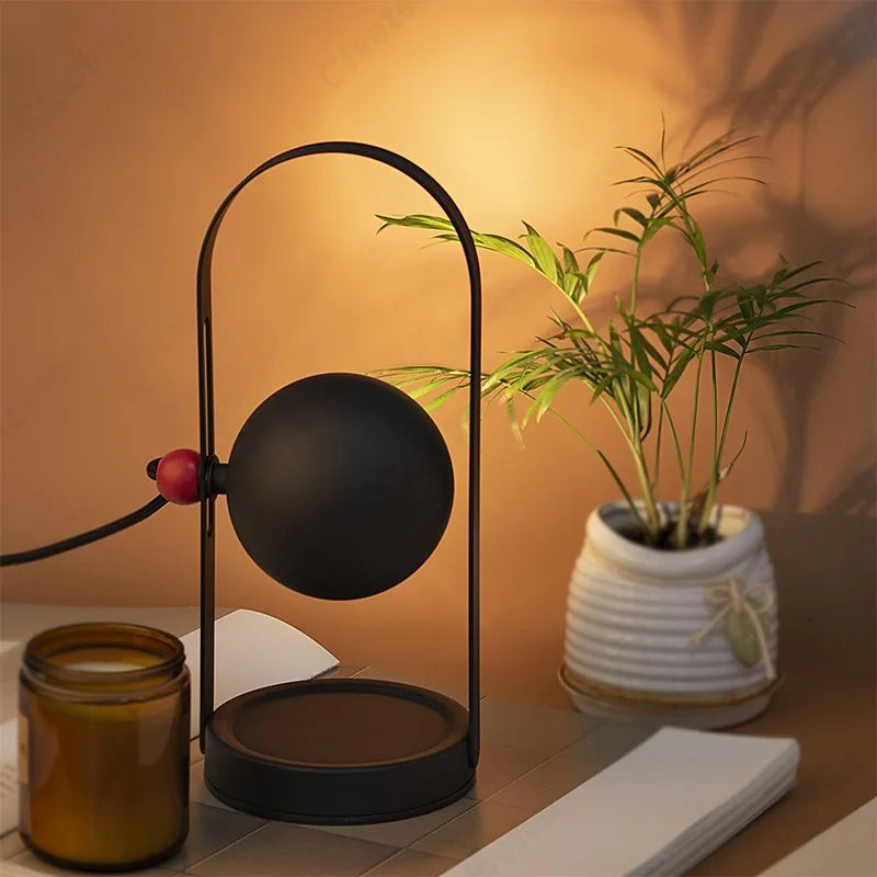 Creative Handle Aromatherapy Wax Melting Lamp Personalized Adjustment Home Bedroom Living Room Atmosphere Decoration Lighting