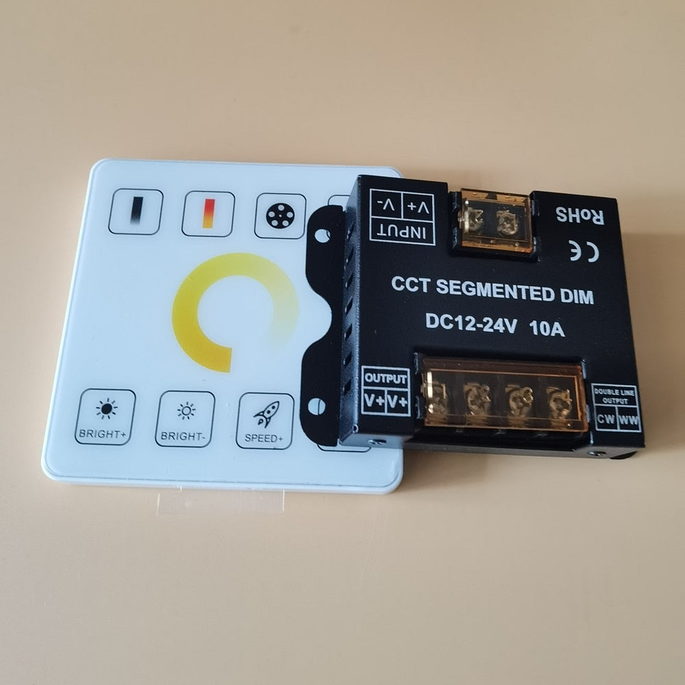 86sty 2.4G RF Single color/CCT/RGB/RGBW/RGBWC LED Strip Light Controller wireless remote Touch Panel Switch Dimmer 5V 12V 24V