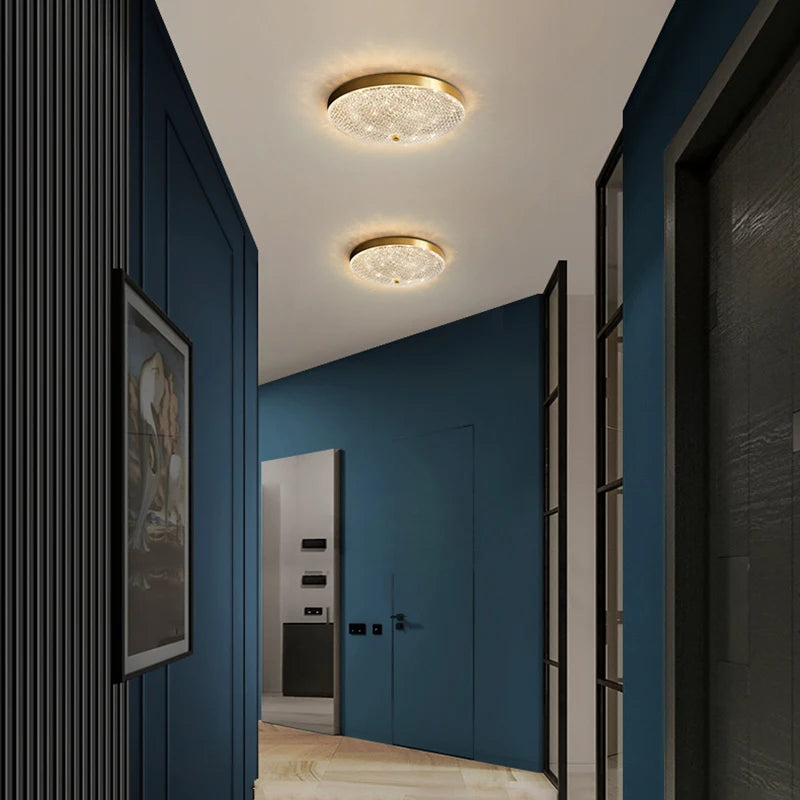 Small Lustre Nordic LED Ceiling Light Creative Design hanging Ceiling Lamp Indoor Lighting Fixtures Hallway Balcony Aisle decor