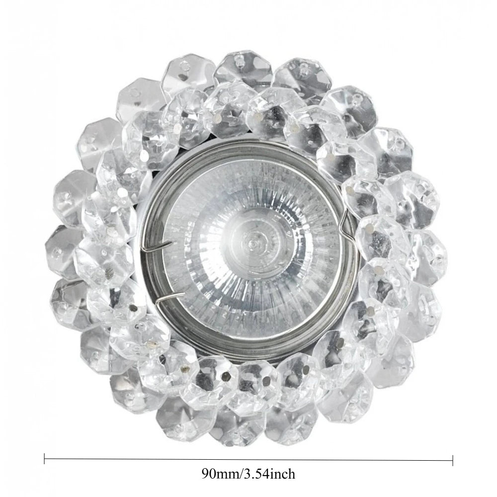 Gold Led Downlights GU10 MR16 Ceiling Light Recessed Down Light Round 75mm Cutout Spot Light Indoor Lighting Fixture