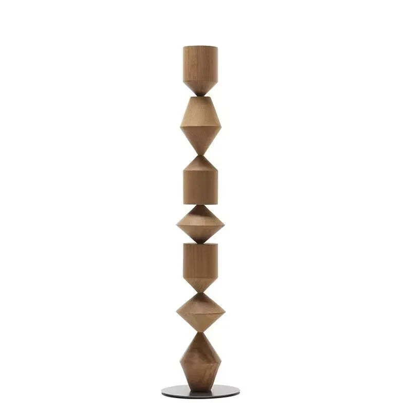 Modern Minimalist Creative Wood LED White and Black Floor Lamps Living Room Study Bedroom Indoor Home Decoration Light Fixtures