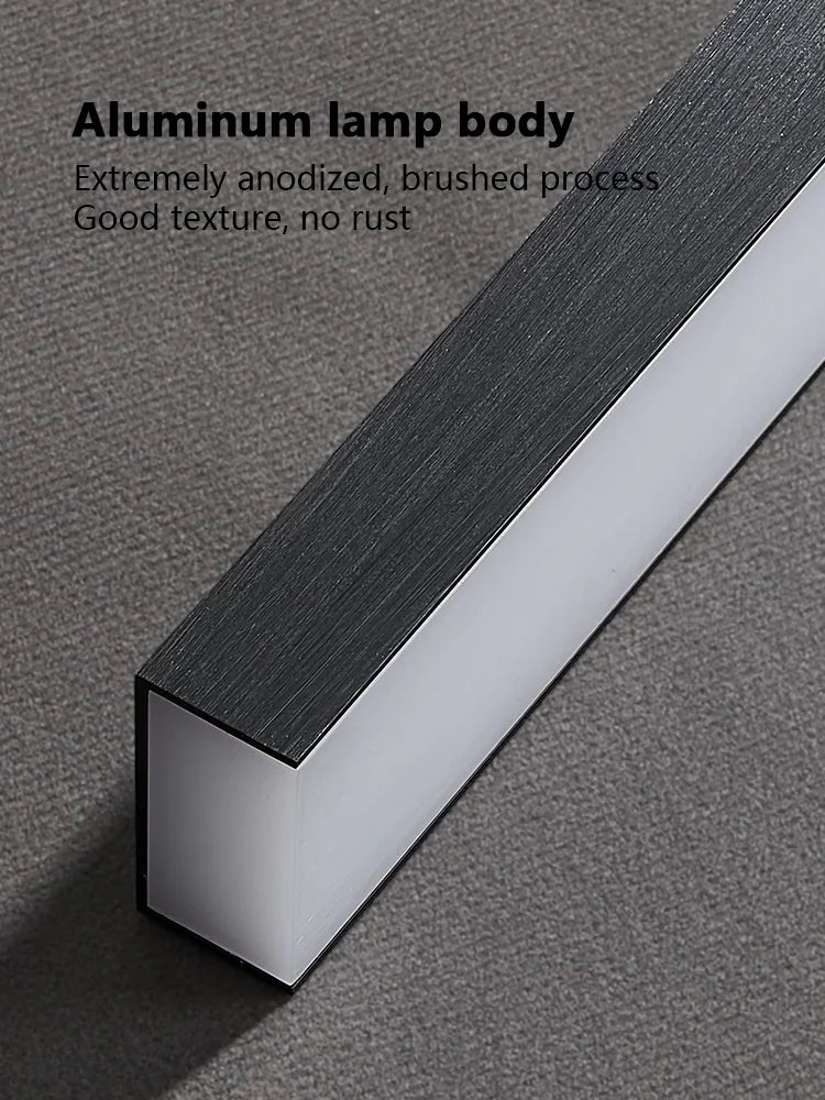 Dining room chandelier Nordic modern lamp dining table bar lamp restaurant lights kitchen lights office company led strip lamps
