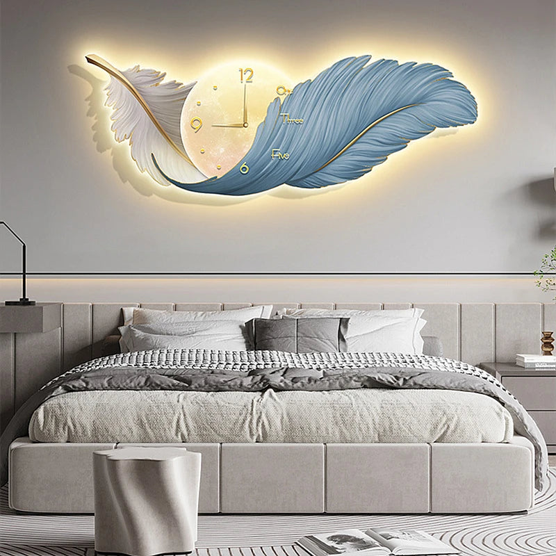 Modern Creative LED Light Painting Nordic Luxury Interior Decors Wall Light Living Room Restaurant Bedroom Simple Painting Lamp