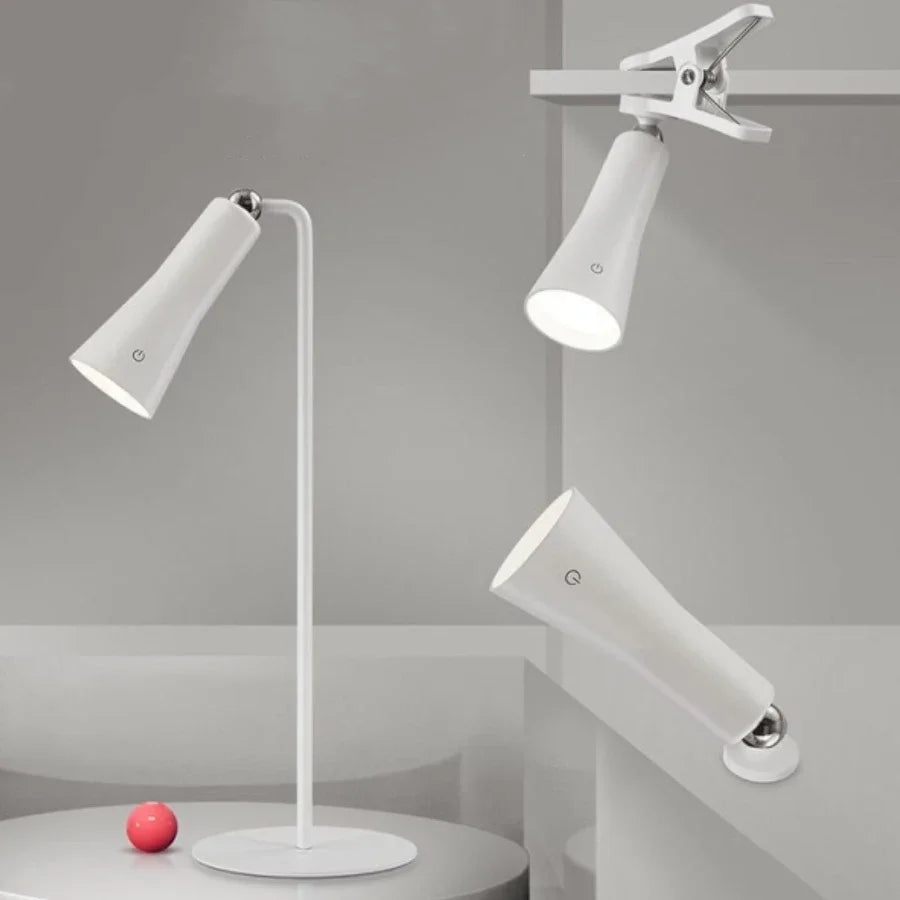 LED Reading Touch Desks Lamp USB Rechargeable Magnetic Move Read Book Bedroom Night Light Eye Protection To Reading Table Lamp