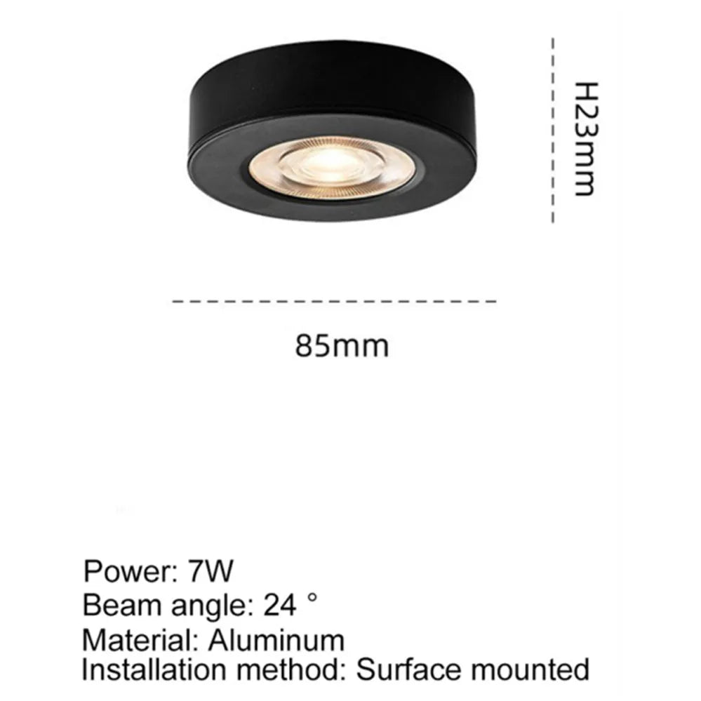 Ultra thin LED Downlight Ceiling Lamp COB Spotlight 3W 5W 7W 10W Panel light AC110V-260V Display Cabinet Wine Jewelry Show