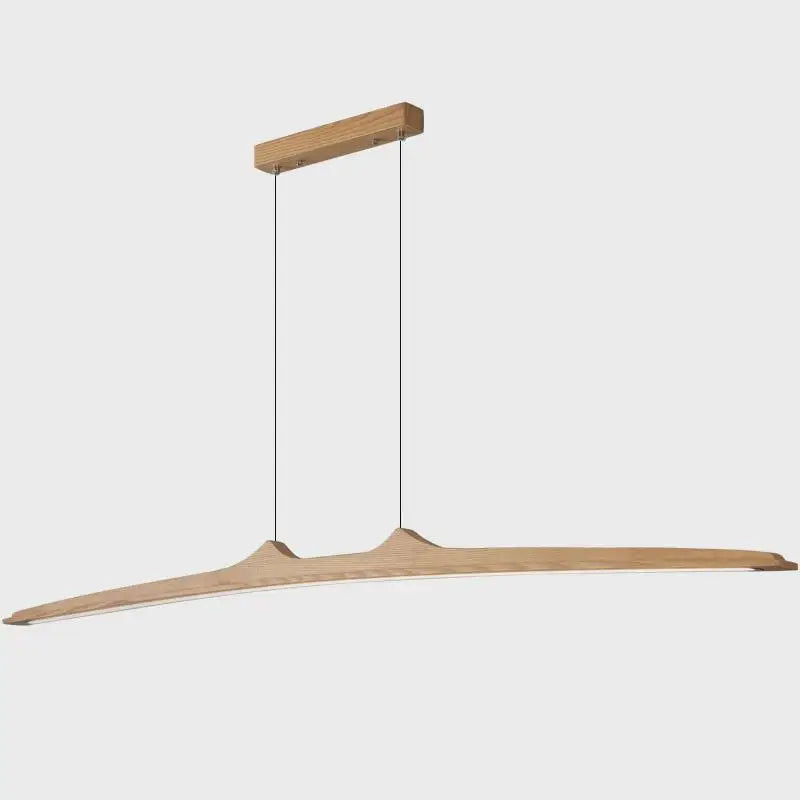 Walnut Restaurant Pendant light minimalist dining table vintage lighting fixtures living room bar counter LED long Chandelier
