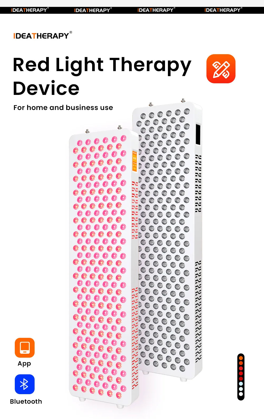 Red Light Therapy LED Mutilspectrum 630 650 660 670 810 830 850 1060nm red light therapy red light therapy panels red light panel