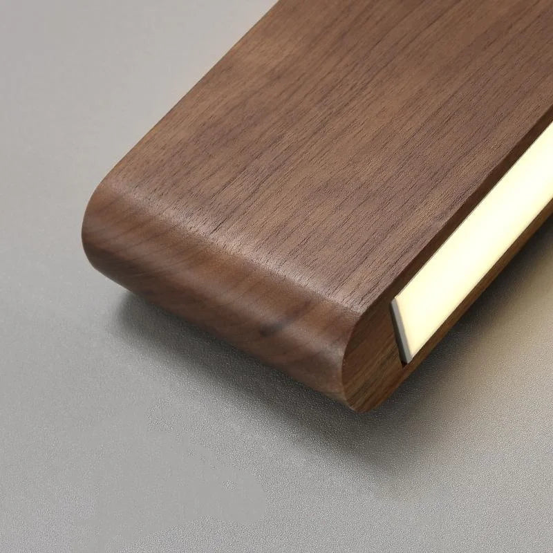 LED Wooden Wall Lamp for Living Room Bedroom Bedside Corridor Stairs Indoor Modern Home Decoration Up Down Wall Sconce Lights 