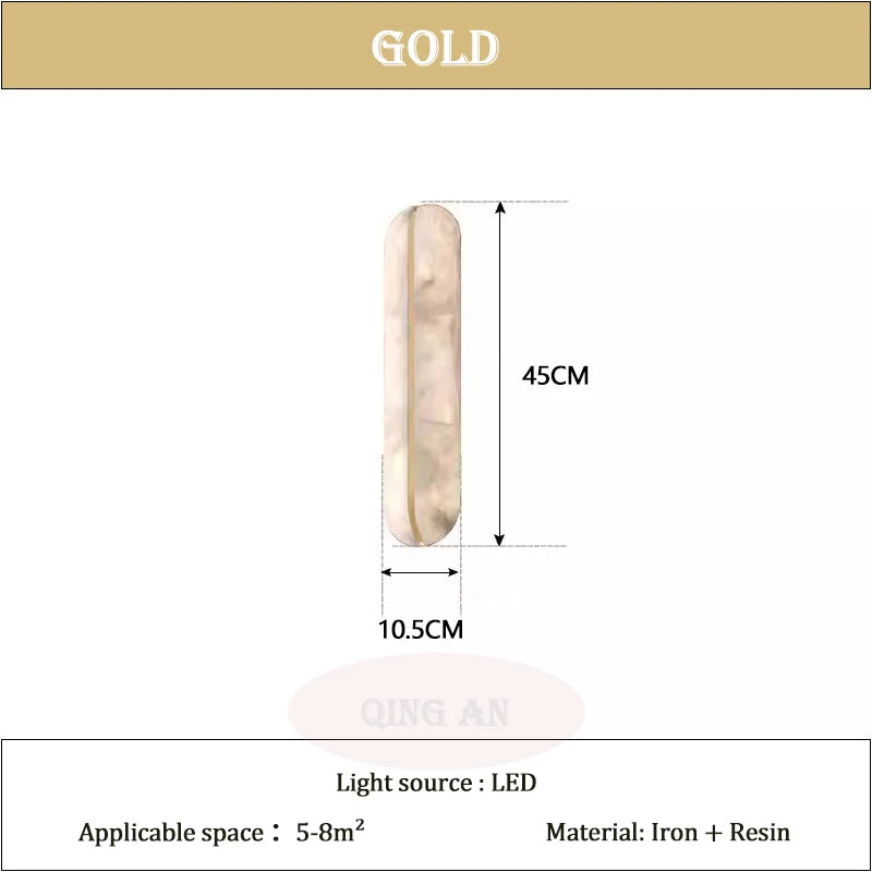Spanish Light Luxury Bedroom Living Room Wall Lamps Personality Artist Home Decor Corridor Staircase Aisle Bedside Wall Lights