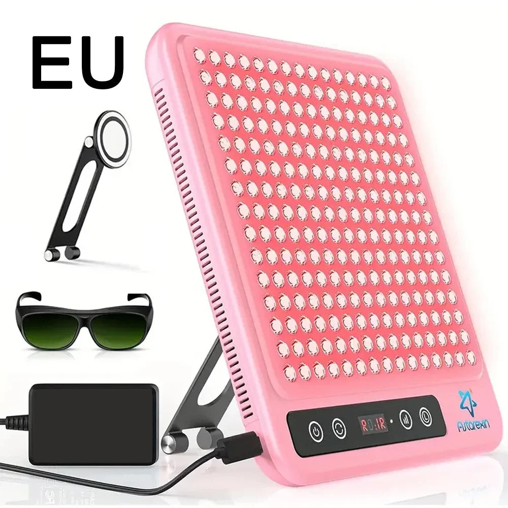 Red Light Therapy Panel Device LED Facial Anti-inflammatory Skin Care Light 660nm850nm Lamp for Anti-Aging Pain Relief