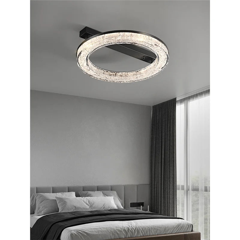 Italian minimalist bedroom ceiling light modern simplicity advanced sense eye protection living room light luxury atmosphere roo