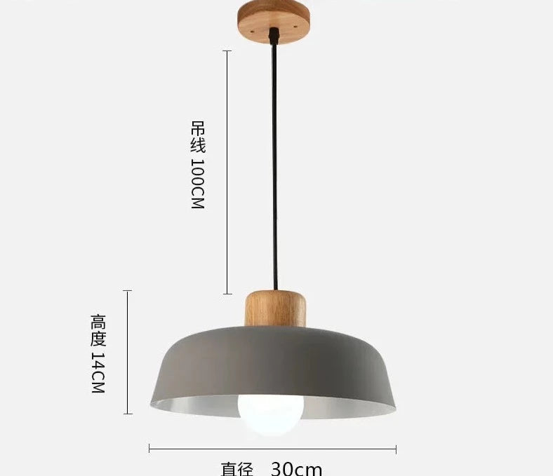 Nordic style chandelier restaurant kitchen bar study bedroom minimalist modern creative personalized chandelier