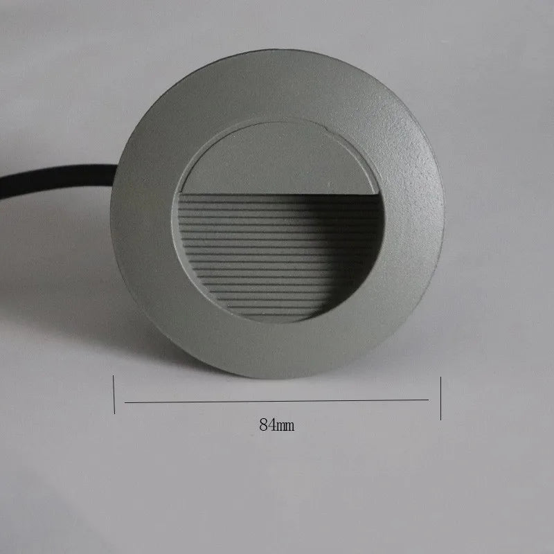Outdoor Led Stair & Step Light 3W Waterproof Recessed Wall Corner Lamp For Home Landscape Pathway Stairway Garden Yard Footlight