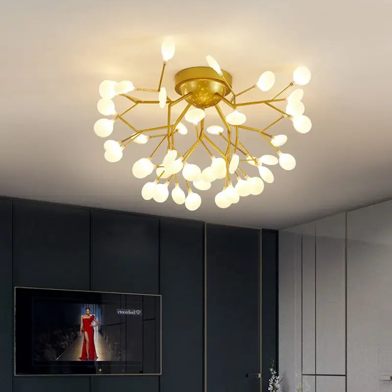 Led Chandelier Firefly Ceiling Lights Plafonnier Led Lights Plafonnier Home Living Room Kitchen Decor Dekoration Home Salon