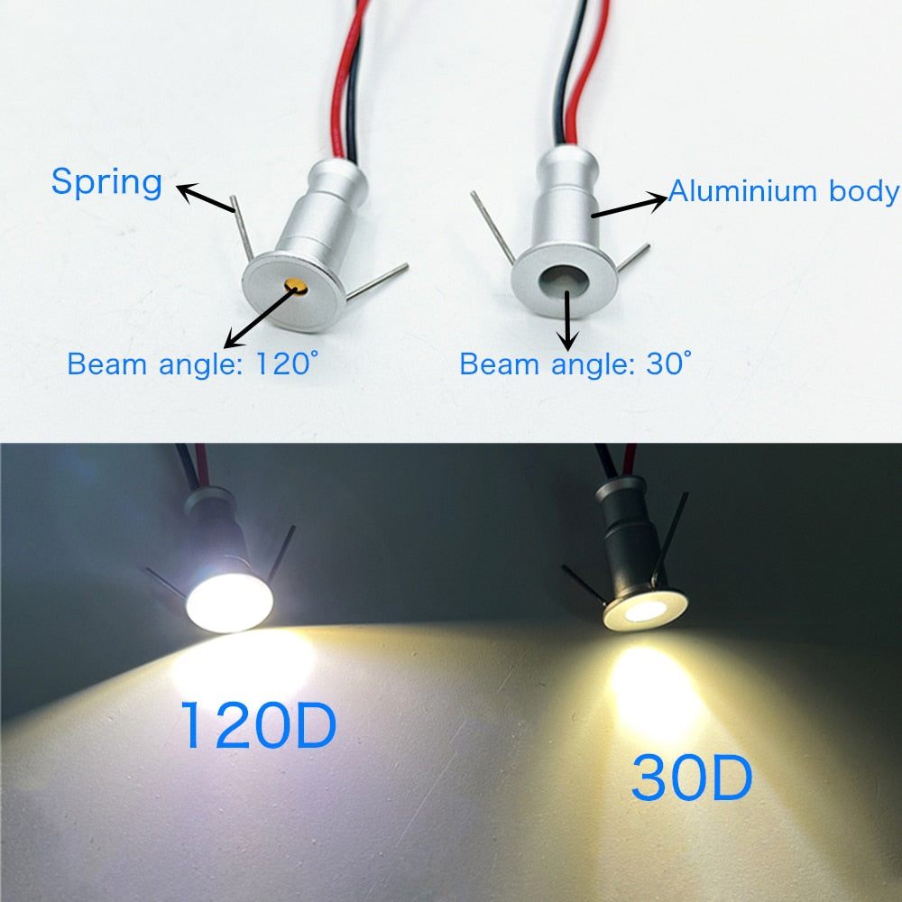 Mini Spotlight Led 10mm Recessed Downlight
