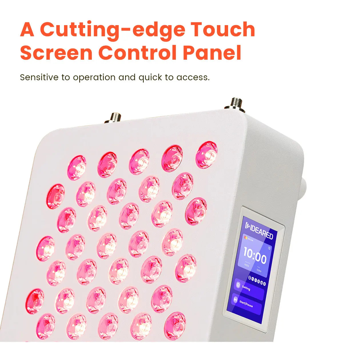 Red Light Therapy OEM/ODM 5 Wavelengths Pulse Model Full Body Use 300-3600W Infrared PDT Touch Screen LED Red Light Therapy Panel Device