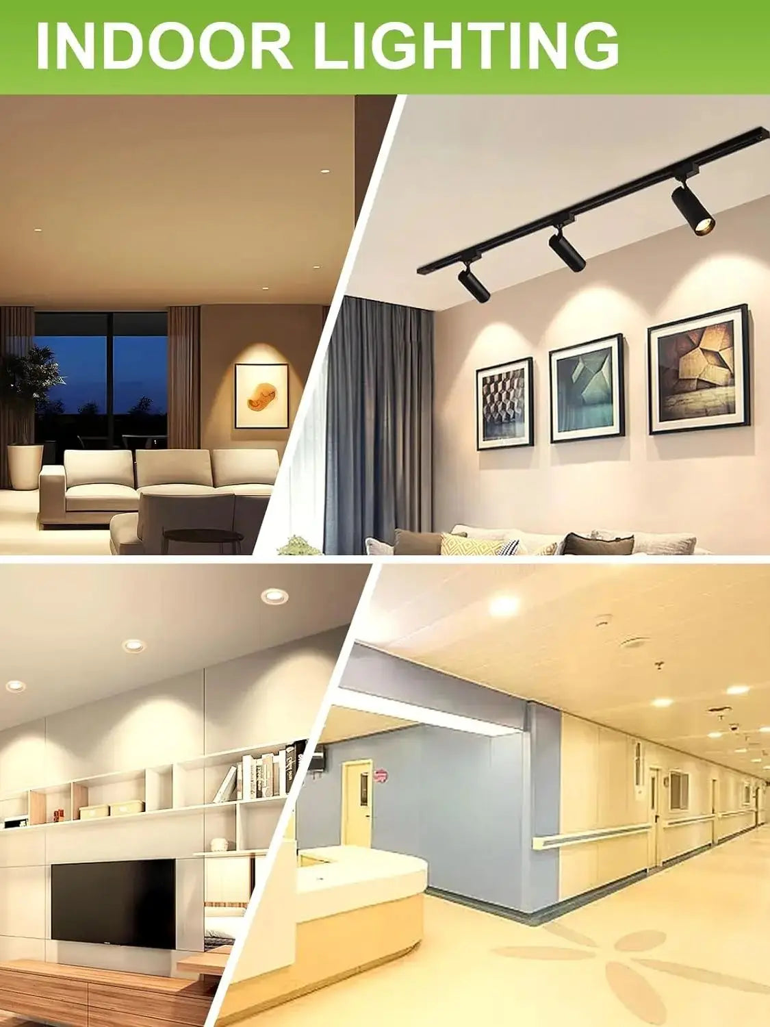 5W LED Ceiling Lamp 100V 230V AC for Hotel Living Room Light Downlight Bulb Hallway Corridor Lighting Bulb Recessed Down Light