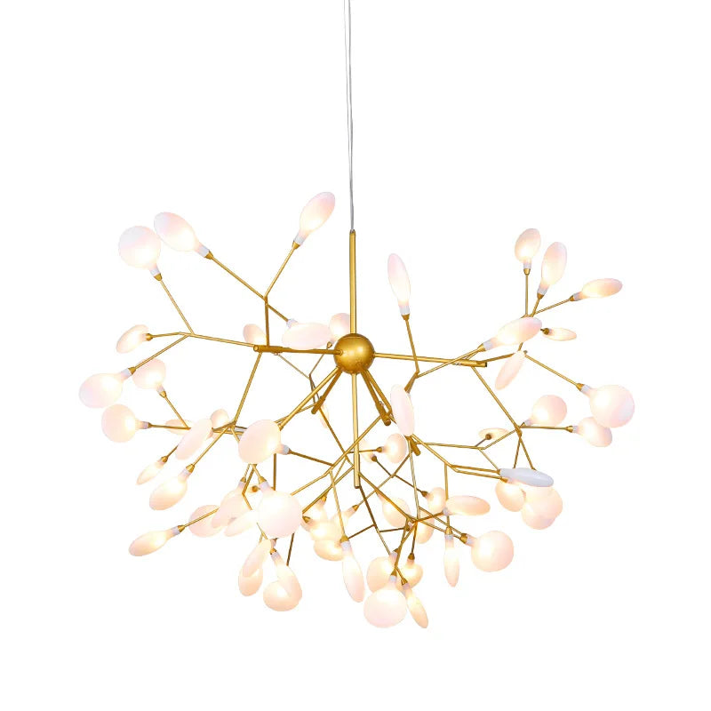 Modern Nordic Firefly Led Ceiling Chandelier Pendant Lamp G4 Led Lights Home Baby Room Bedroom Living Room Decoration Lustre