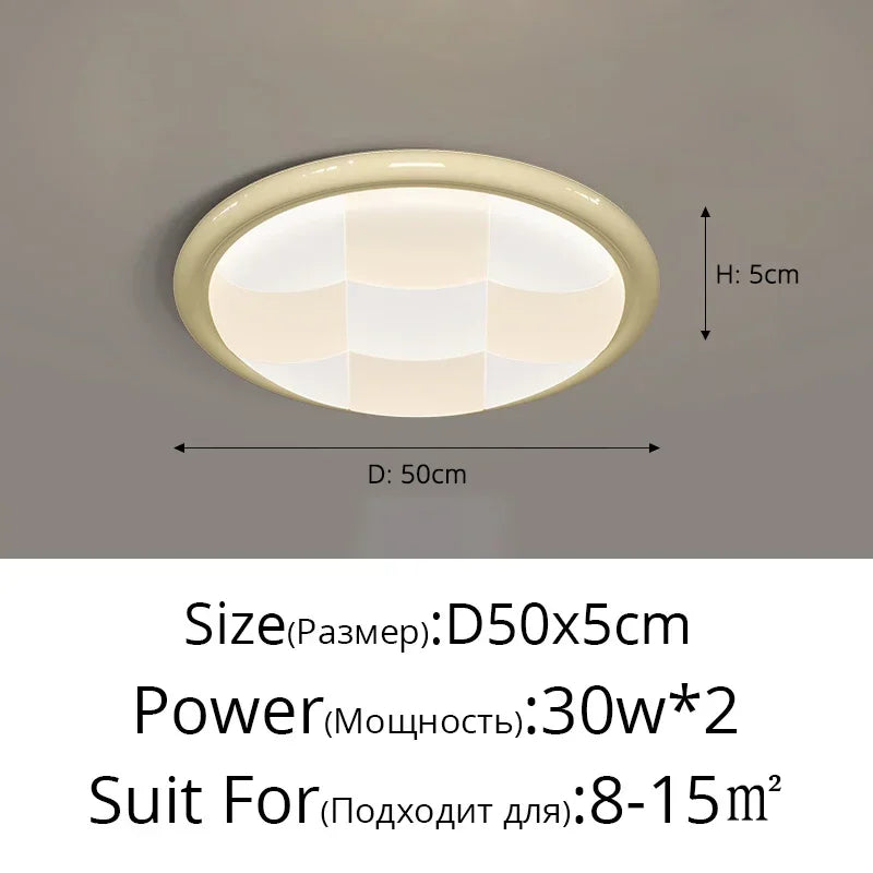 2025 Modern Bedroom Ceiling Lamp LED Chandelier For Living Room Indoor Lighting Fixture Kitchen Lustre Lamp Whole House Lighting