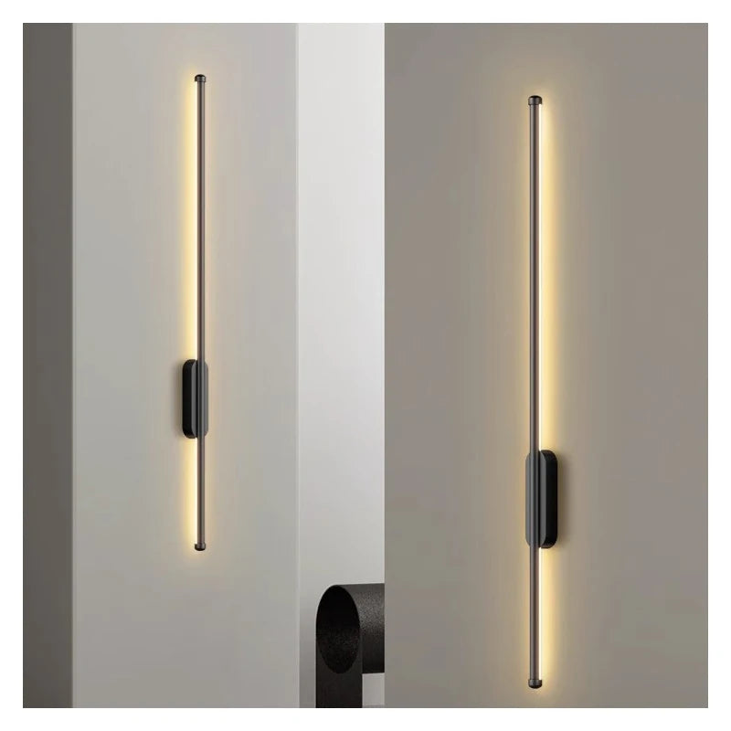 Wall Light Modern Simple For Wall Kitchen Corridor Lighting Fixture Wall Lamp Bedroom Living Room Black Gold LED Ceiling Lights